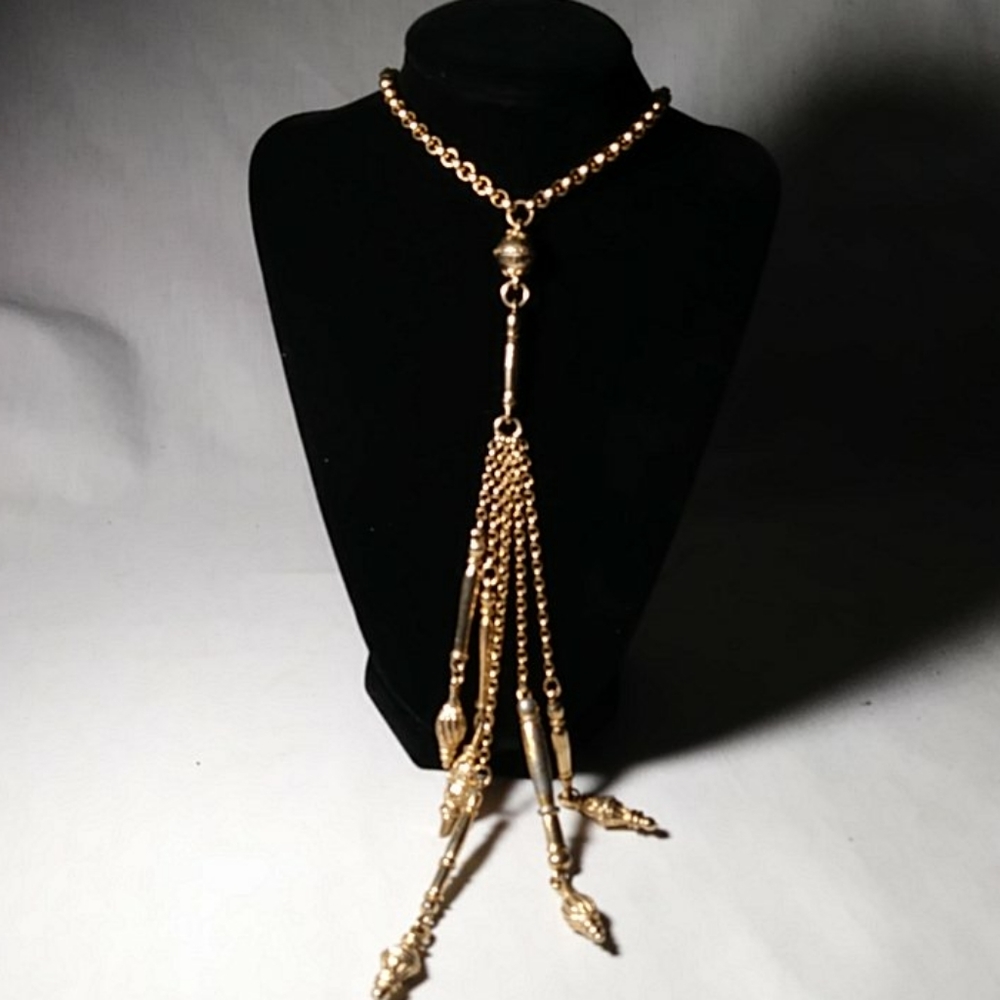 Vtg & Gorgeous Accessocraft NYC Dangle Necklace